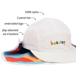 Bakslap Detachable Flap Hat – Sun Safety