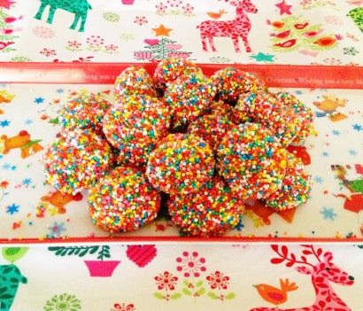 Chocolate Rainbow Truffles