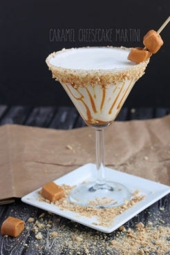 Caramel Cheesecake Martinis