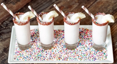 Banana Split Dessert Shots