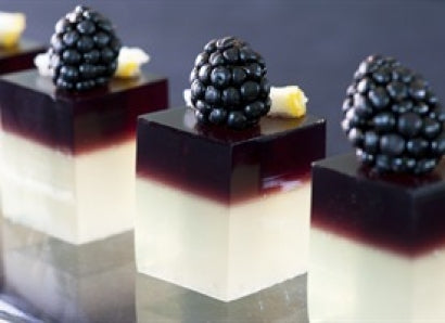 Tangy Blackberry Jelly Shots