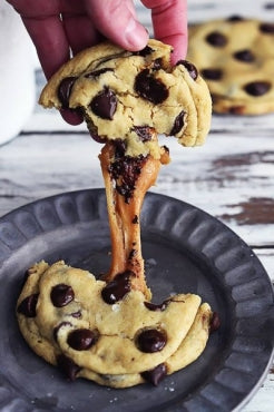 Chocolate chip and banana cookies recipe