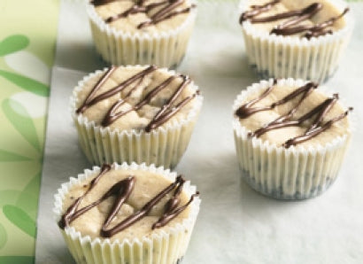Mini Cookies and Cream Cheesecakes