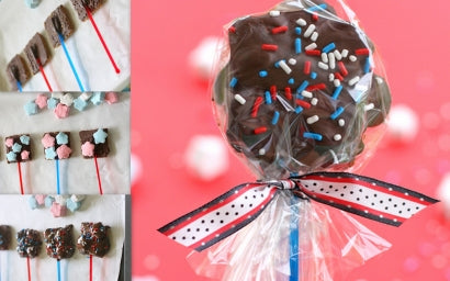Chocolate Marshmallow Pops