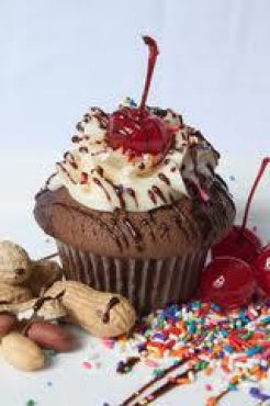 Hot Fudge Cupcakes