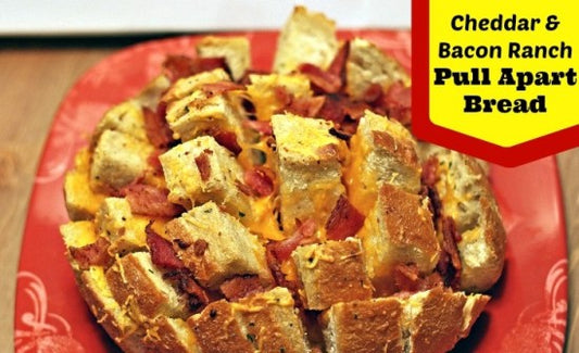 How to make cheddar and bacon pull apart bread