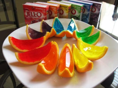 Orange Slice Jelly Shots