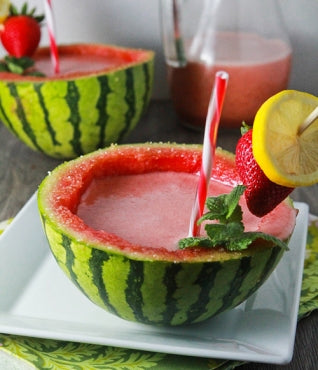 Strawberry-Watermelon Lemonade