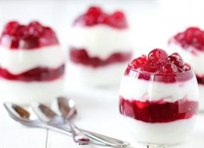 Yogurt and Cranberry Parfaits