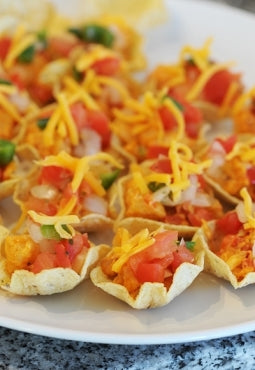 Mini Prawn Nachos