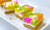 No Bake Rainbow Cheesecake Bars