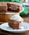 Vegan Three Layer Chocolate Mousse Cake