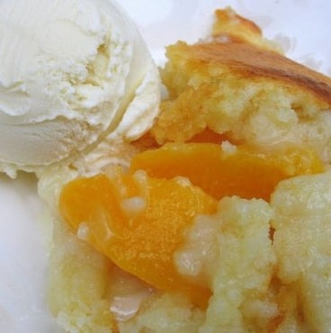 How to make peach cobbler