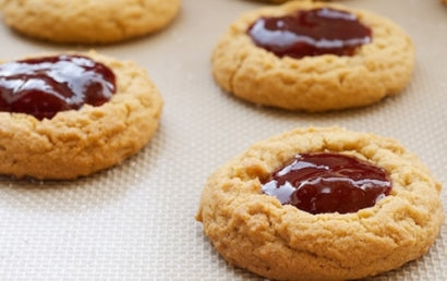 Peanut butter and jelly cookies