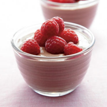 Raspberry Chocolate Mousse