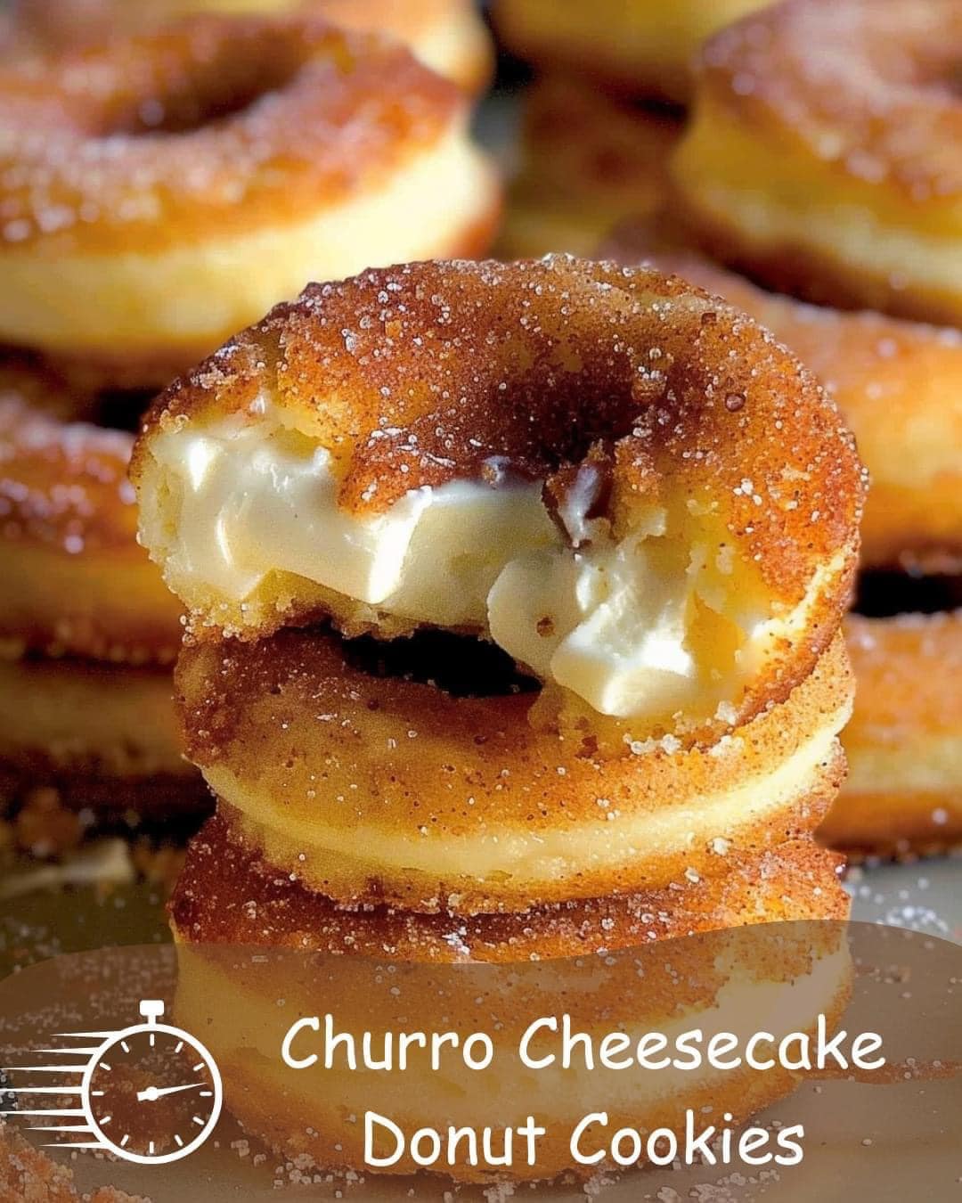 Cinnamon-Kissed Cheesecake Donut Cookies: A Sweet Hug in Every Bite!