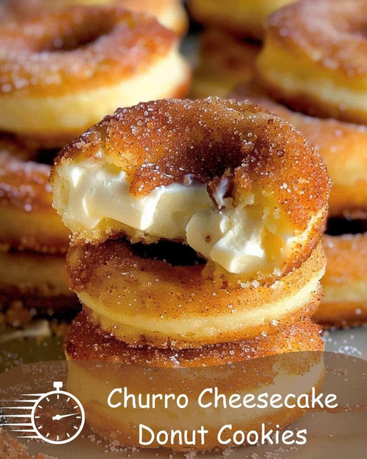 Cinnamon-Kissed Cheesecake Donut Cookies: A Sweet Hug in Every Bite!