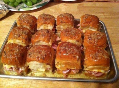 The worlds best ham sandwiches