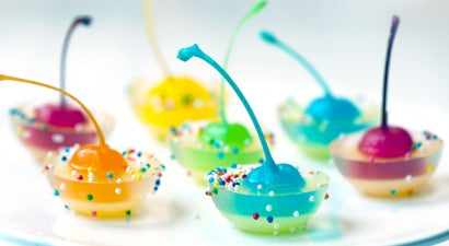 Rainbow Cherry Shots