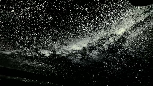 Galaxy Glow Starlight Projector - Milky Way across a bedroom ceiling