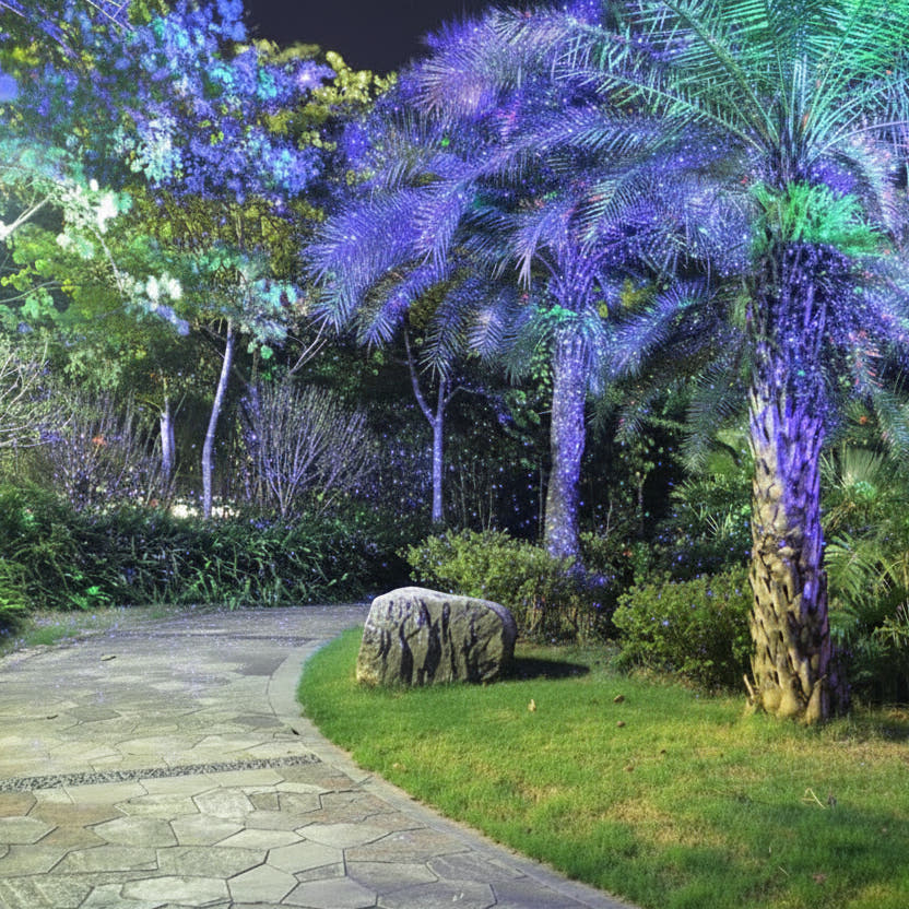 HighBright™ Professional Garden Laser Light — Blue & Green - view 9