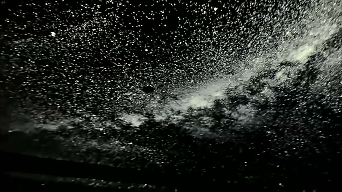 Dense starfield galaxy projection