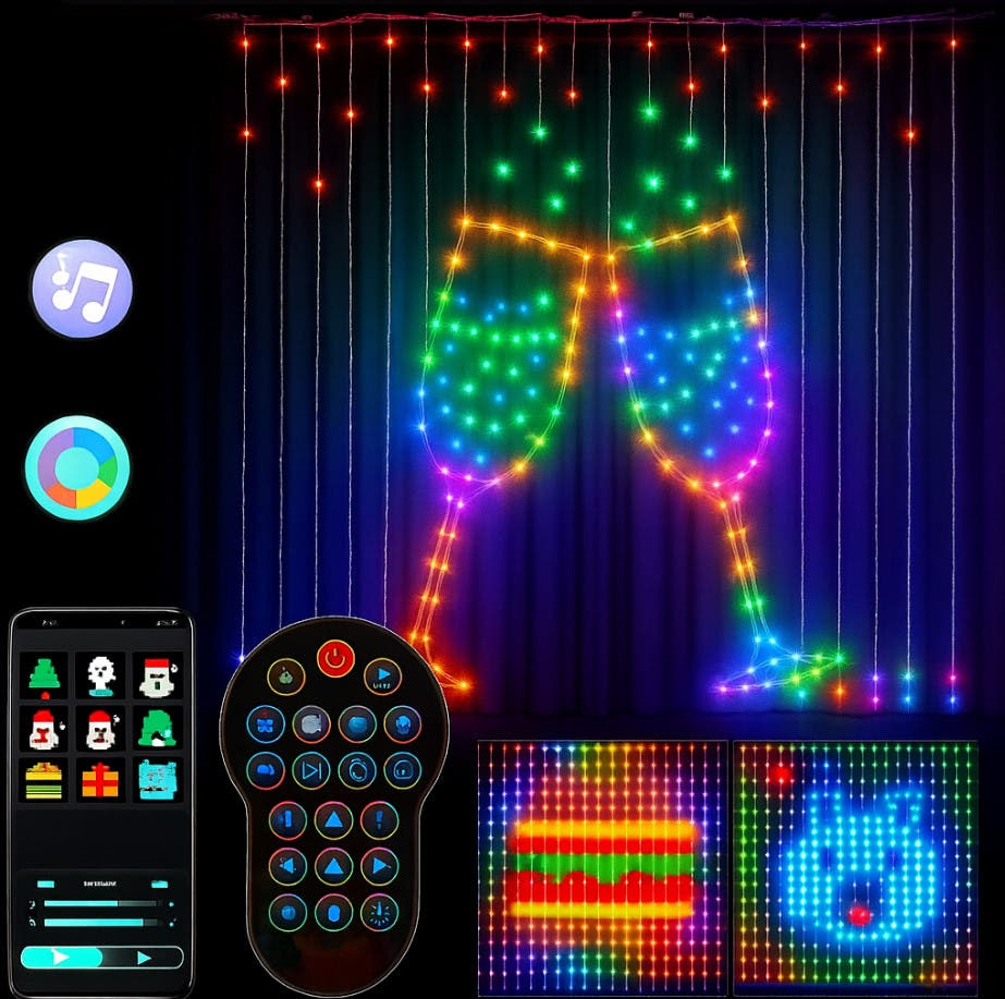 ColourCascade LightFall Lights™ — view 1