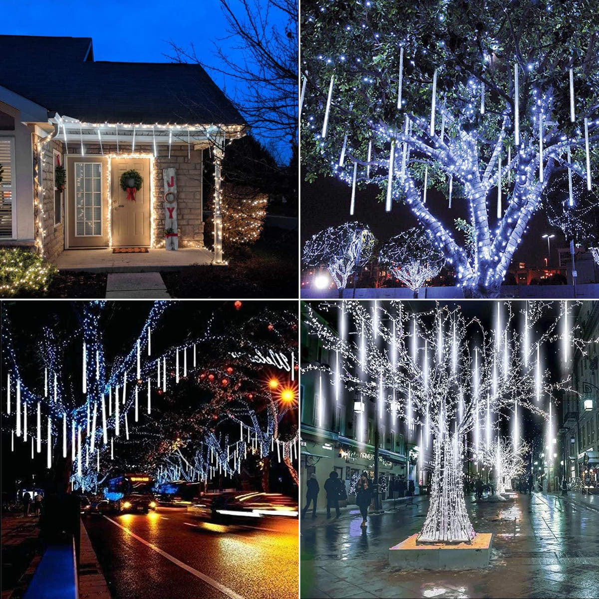 Solar-powered Falling Rain Drop Lights [Gen 3.0] — view 2
