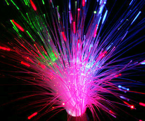 Fibre Optic multi-colour lamp — view 1