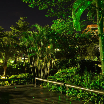 HighBright™ Professional Garden Laser Light — Blue & Green - view 7