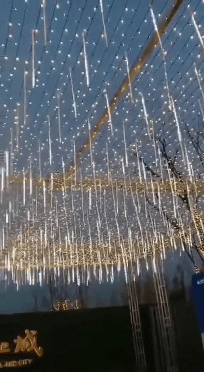 Solar-powered Falling Rain Drop Lights [Gen 3.0] — view 3