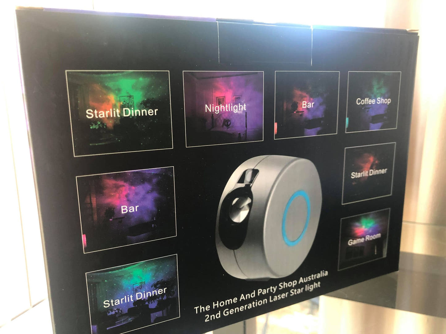 Laser Stars Projector™ — Indoor Galaxy Night Light Projector — view 2