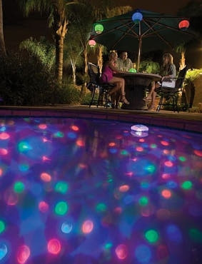 HighBright™ SOLAR Disco Pool Lights [2nd Generation] — view 3