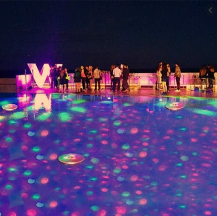 HighBright™ SOLAR Disco Pool Lights [2nd Generation] — view 1