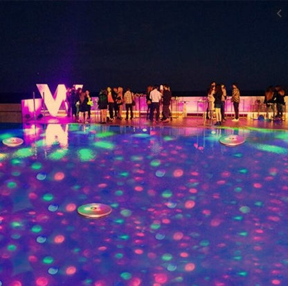 HighBright™ SOLAR Disco Pool Lights [2nd Generation] — view 1