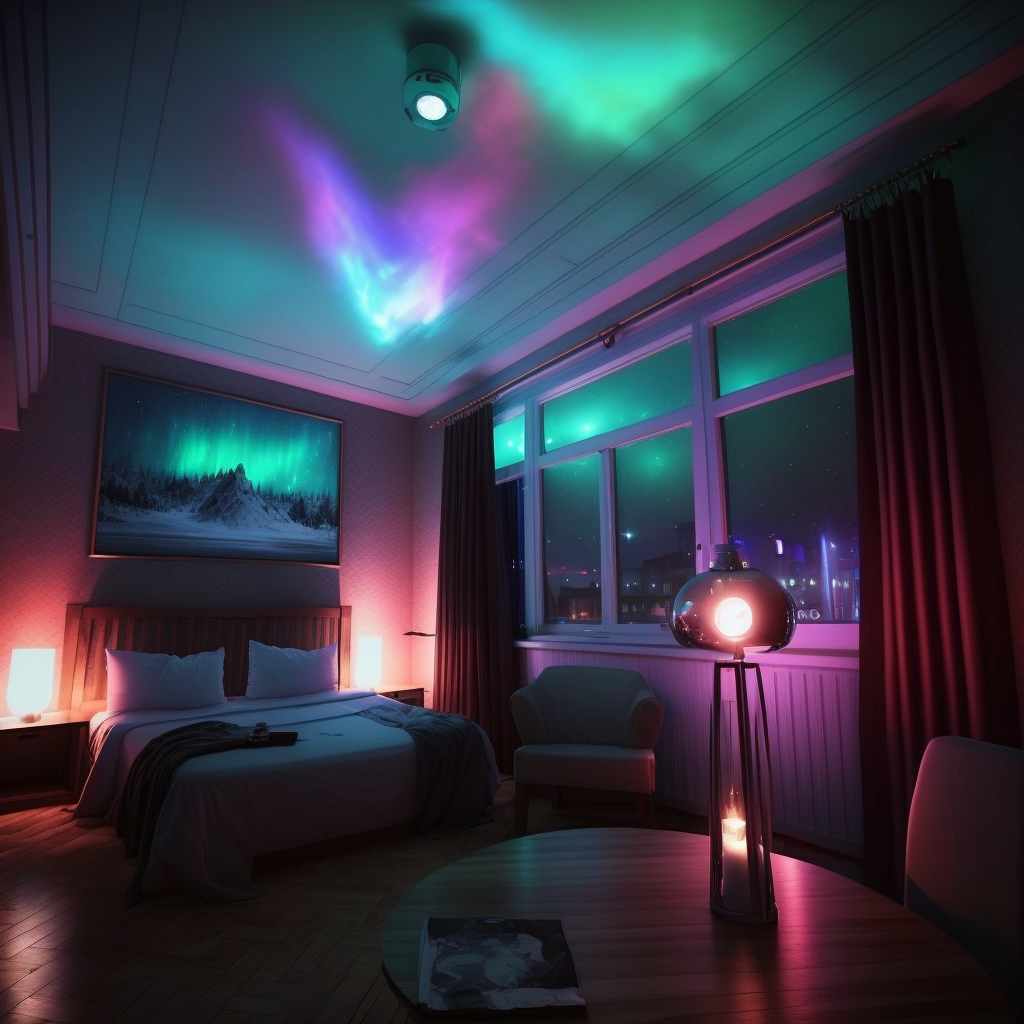 The Aurora Laser Star Light — view 5