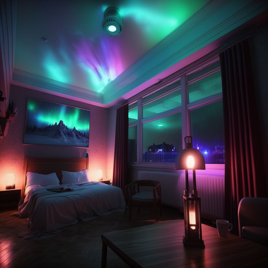 The Aurora Laser Star Light — view 1