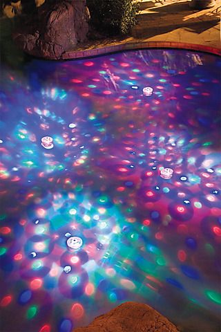 HighBright™ SOLAR Disco Pool Lights [2nd Generation] — view 2