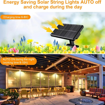 Festoon Outdoor Solar String Lights (2023 GEN 3.0) — view 4