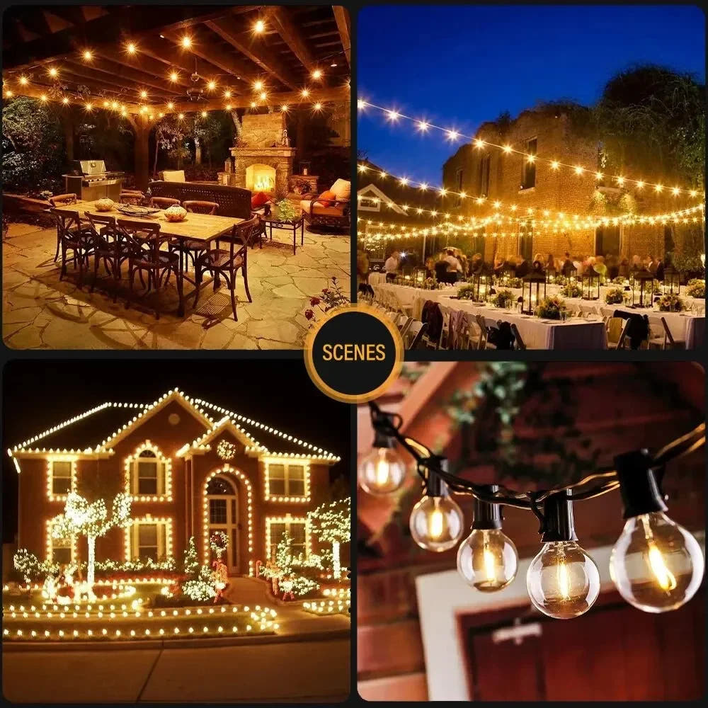 Festoon Outdoor Solar String Lights (2023 GEN 3.0) — view 6
