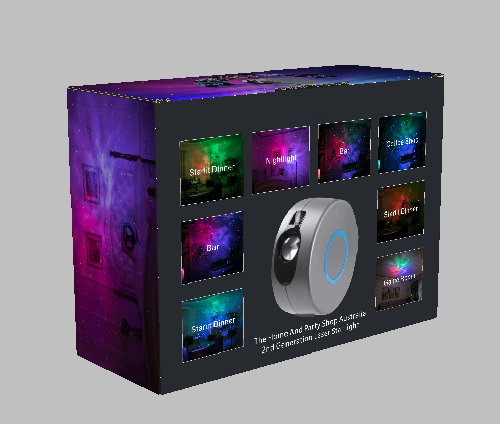 Laser Stars Projector™ — Indoor Galaxy Night Light Projector — view 9