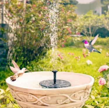 SunSpar™ Solar Powered Water Fountain Kit — view 1